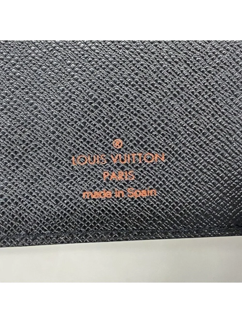 Louis Vuitton Notebook Cover Epi Agenda PM Noir
